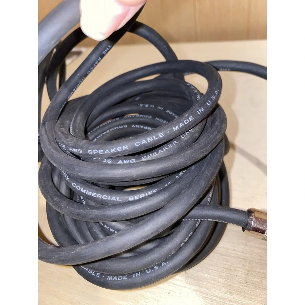 Hot Wires 50ft Male Speakon NL2FX Neutrik Cables Wire 16AWG